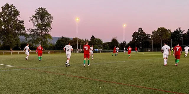 Heidelberg Fussball Fußball FG Union Rücken der Spieler